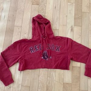 Red Sox Cropped Hoodie